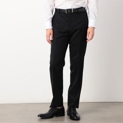 ＜COMME CA ISM (Men)＞【セットアップ対応】ウール　ポリエステル　ギャバ　セットアップ　パンツ（４７０１ＦＣ０１）