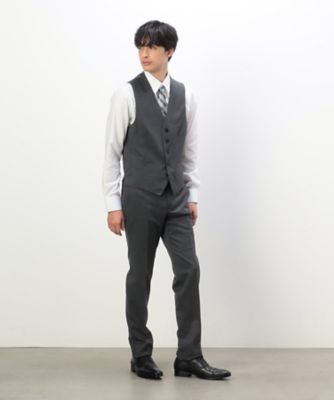 ★雑誌／テレビ着用商品★　セットアップ対応　ポリエステル　ウール　ギャバ　パンツ（４７０１ＦＥ０１）