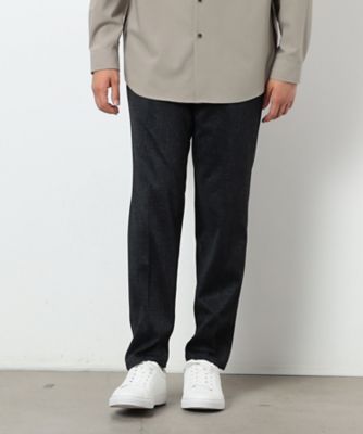 ＜COMME CA ISM (Men)＞デニムライクプリント　ジャージー　セットアップパンツ（４７０１ＦＩ１０）
