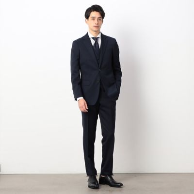 セットアップ対応】ウール ポリエステル ギャバ セットアップ