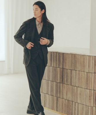 セットアップ対応】トリコットコーデュロイ ジャケット