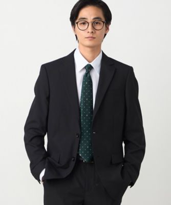 セットアップ対応】ポリエステル ウール トロピカル ジャケット