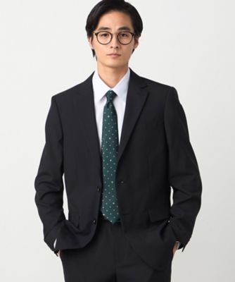 セットアップ対応】ポリエステル ウール トロピカル ジャケット