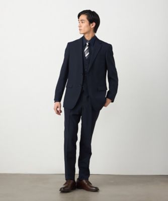 セットアップ対応】ポリエステル ウール トロピカル ジャケット