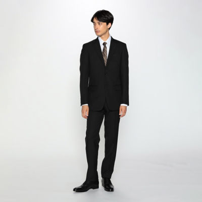 COMME CA DU MODE (5) ウール 総柄 ストライプ スーツ - スーツ