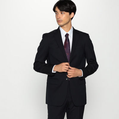 ポリエステル ウール シャドーストライプ スーツ（4702SE02