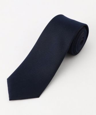 シルク100％】ソリッド 無地 ネクタイ（4706NC01） | COMME