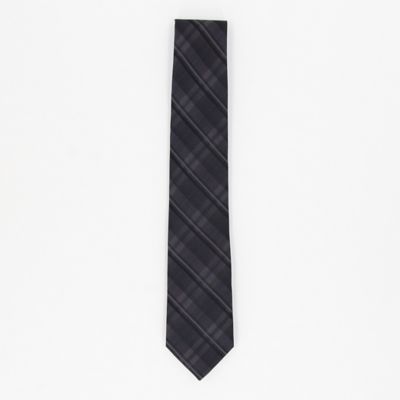 ＜COMME CA ISM (Men)＞【シルク１００％】シャドーチェック　ネクタイ（４７０６ＮＥ１３）