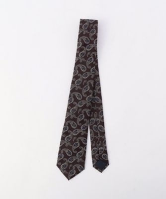 総柄 ペイズリー柄 ネクタイ（4706NM05） | COMME CA ISM (Men