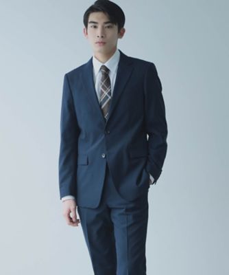 ★チェック Lサイズ★ COMME CA ISM セットアップ スーツ 紺 COMME CA ISM（コムサイズム） セレモニースーツ フォーマル 発表会 卒