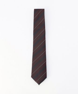 ＜COMME CA ISM (Men)＞アイビーレジメン柄　ネクタイ（４７０６ＮＯ０８）