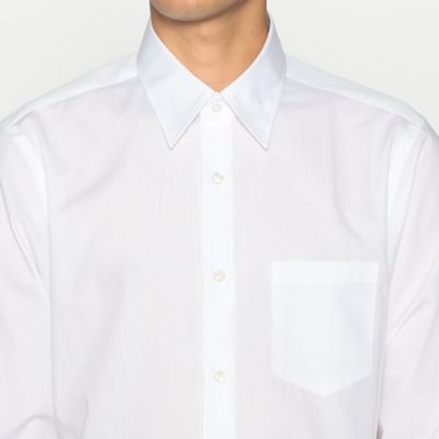 ★雑誌掲載商品★　イージーケア　ポリエステル綿　ブロード　ドレスシャツ（４７１０ＨＥ０３）