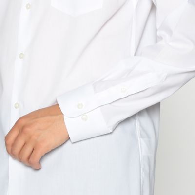 ★雑誌掲載商品★　イージーケア　ポリエステル綿　ブロード　ドレスシャツ（４７１０ＨＥ０３）