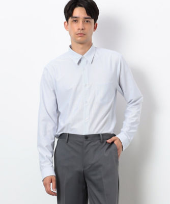 売れました☆COMME  CA  ISMのシャツ☆ フェイクレイヤード キーネックTシャツ 七分袖（47-60TK07-205