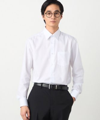 ＜COMME CA ISM (Men)＞市松柄　ドレスシャツ（４７１０ＨＯ０１）