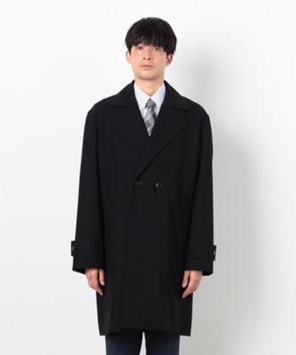 【美品】WHITE LINE 2wayコート 黒 7WAY ファー切替ライナーブルゾン＆フード脱着 ビッグシルエット