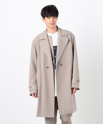 DOLCE＆GABBANA メンズ ウールコート トレンチコート カシミヤ混 L Dolce & Gabbana(ドルチェ&ガッバーナ) トレンチコート(メンズ