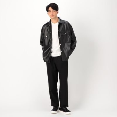 コムデギャルソン　フェイクレザーシャツ フェイクレザー シャツ（4718LA03） | COMME CA ISM