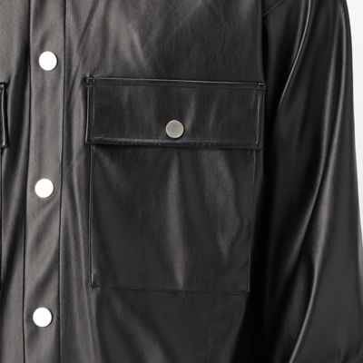 フェイクレザー シャツ（4718LA03） | COMME CA ISM