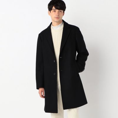 ＜COMME CA ISM (Men)＞ウール　ポリエステル　ショートビーバー　　　　チェスター　コート（４７２０ＷＡ０２）