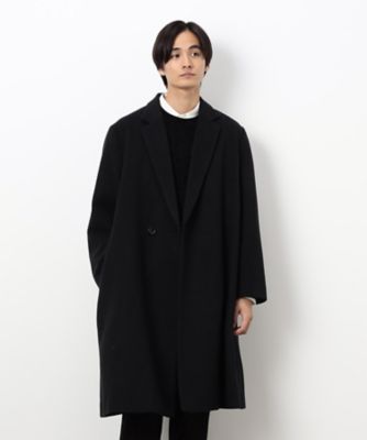 エアリーウールビーバー 2WAY ステンカラー ショート コート