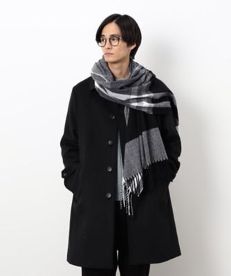 ハイブリッド ウールビーバー ステンカラーコート（4720WM08