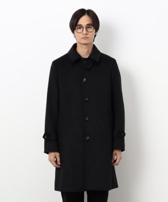 ハイブリッド ウールビーバー ステンカラーコート（4720WM08