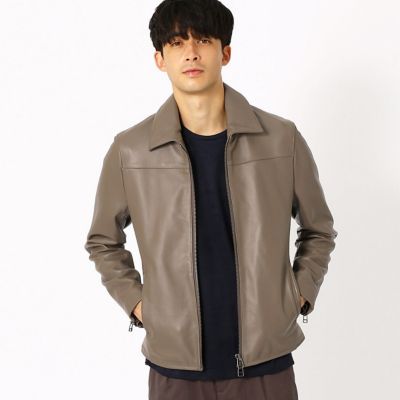シープナッパ〉 レザーブルゾン（４７２１ＬＮ０１） の通販 | 三越 ...