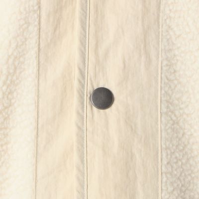 【ウォッシャブル】シープ　ボア　ノーカラー　ブルゾン（４７２２ＢＡ０９）