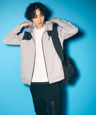 ストレッチダンボールニット デッキブルゾン（4722BK02