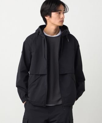 美品♡ナゴンスタンス 異素材ドッキング パーカー ナイロン ドローコード M 黒 ナゴンスタンスのおすすめ人気商品一覧 通販 - Yahoo!ショッピング