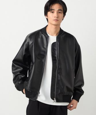 ma-BOO様1/2 合成皮革 MA－1ブルゾン（4722BO25） | COMME CA ISM (Men