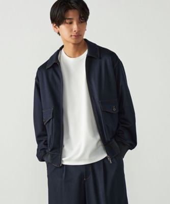 ガムストレッチ デニムライクブルゾン（4722BQ41） | COMME CA