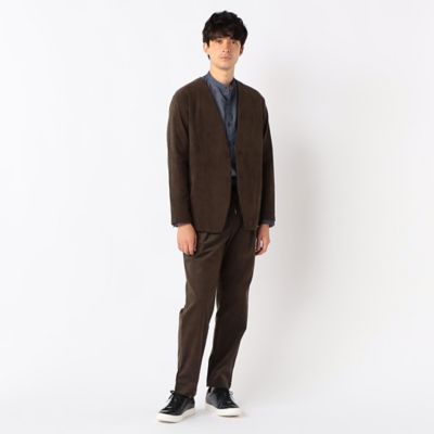 【セットアップ対応】コーデュロイ　ノーカラージャケット（４７２５ＪＡ１１）