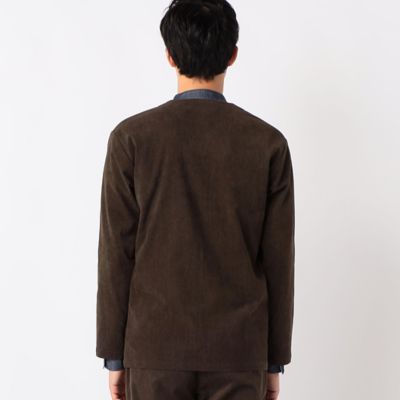 【セットアップ対応】コーデュロイ　ノーカラージャケット（４７２５ＪＡ１１）