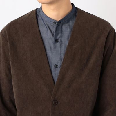 【セットアップ対応】コーデュロイ　ノーカラージャケット（４７２５ＪＡ１１）