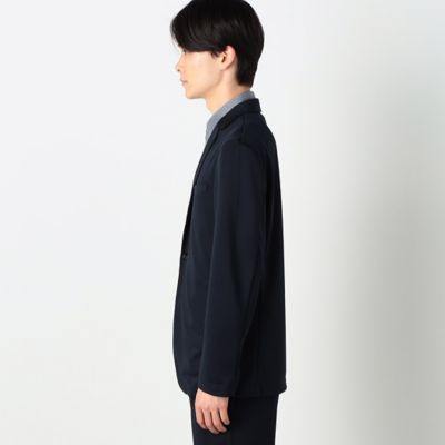 セットアップ対応　ウォッシャブル　メッシュ　ナローラペル　ジャケット（４７２５ＪＣ２２）