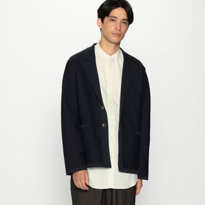 ＜COMME CA ISM (Men)＞シングルブレスト　ニットジャケット（４７２５ＪＥ４０）