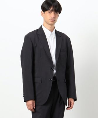 【セットアップ対応】リネン　ライク　ポリエステル　セットアップ　ジャケット（４７２５ＪＧ０９）