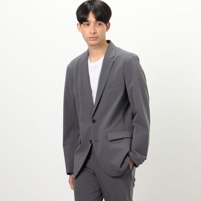 ＜三越伊勢丹/公式＞ COMME CA ISM (Men)/コムサイズム ウォッシャブル SUPER-TEX ジャケット グレー コート・ジャケット【三越伊勢丹/公式】