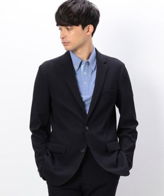 【SALE】COMME CA ISM (Men)/コムサイズム ウォッシャブル サーフニット ジャケット(4725JG18) ネービーブルー コート・ジャケット【三越伊勢丹/公式】