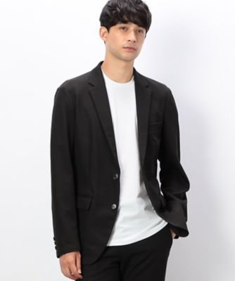 ＜COMME CA ISM (Men)＞【セットアップ対応】ウォッシャブル　サーフニット　ジャケット（４７２５ＪＧ１８）