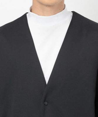 【セットアップ対応】　ストレッチダンボールニット　ノーカラージャケット（４７２５ＪＩ０２）
