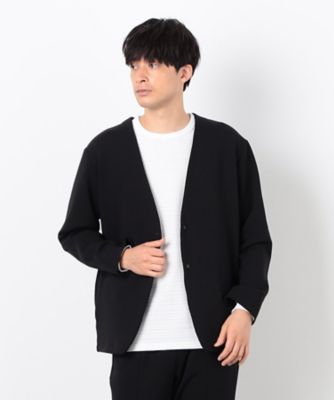 【セットアップ対応】綿混ダンボールニット　ジャケット（４７２５ＪＫ０２）