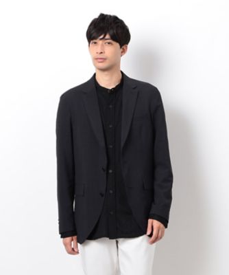 COMME CA ISM (Men)/コムサイズム 【セットアップ対応】リネンライク　ポリエステル　ジャケット（４７２５ＪＫ０７）