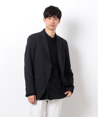 【セットアップ対応】リネンライク　ポリエステル　ジャケット（４７２５ＪＫ０７）