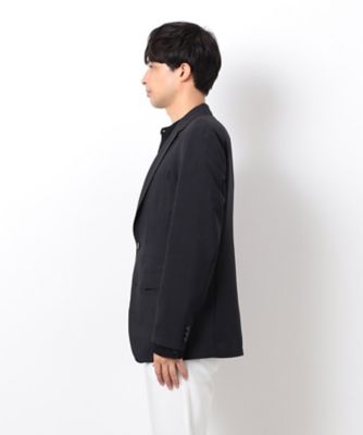 【セットアップ対応】リネンライク　ポリエステル　ジャケット（４７２５ＪＫ０７）