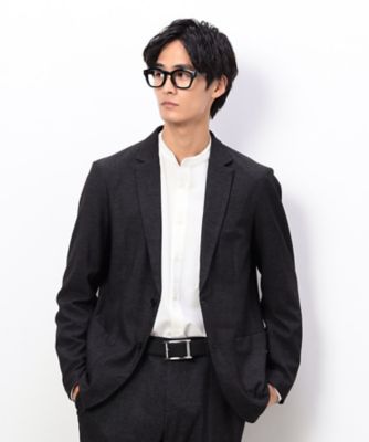 セットアップ対応】デニムライクストレッチ テーラードジャケット