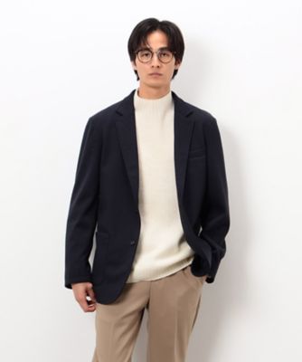 セットアップ対応】ジャージー ツイード テーラードジャケット