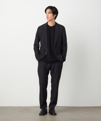 セットアップ対応】デニムライクストレッチ テーラードジャケット